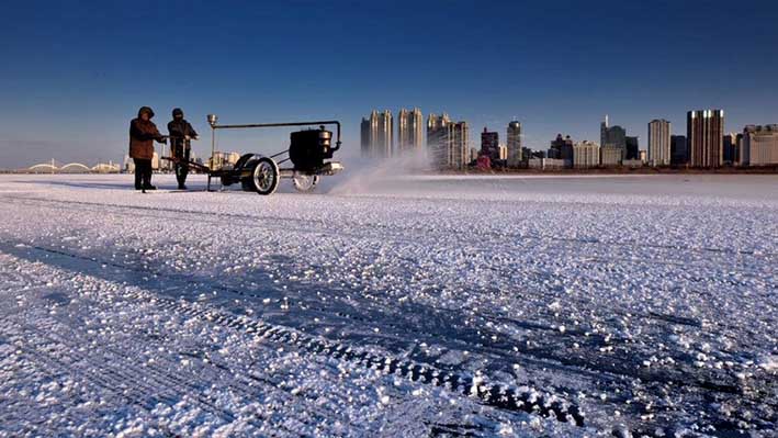 鋸冰車采冰(bing)工具